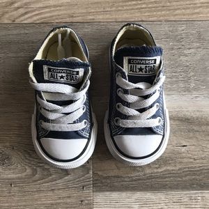 Blue Infant Converse